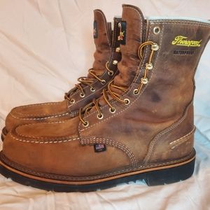 Thorogood steel toe work boots